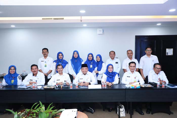 Pelaksanaan aksi konvergensi stunting Kabupaten Siak  2023 di  Pekanbaru, Rabu (29/5/2024).