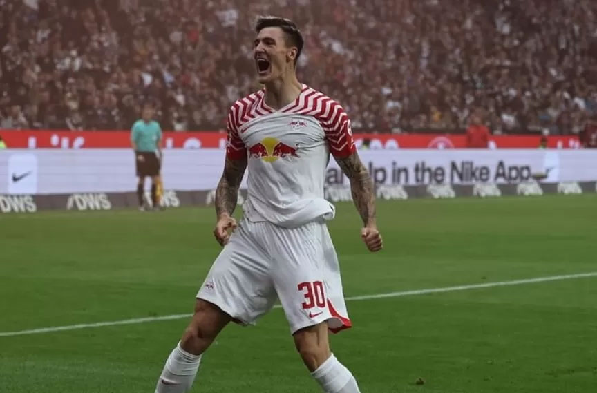 Benjamin Sesko semakin dekat berseragam Arsenal dibanding Manchester United maupun Chelsea