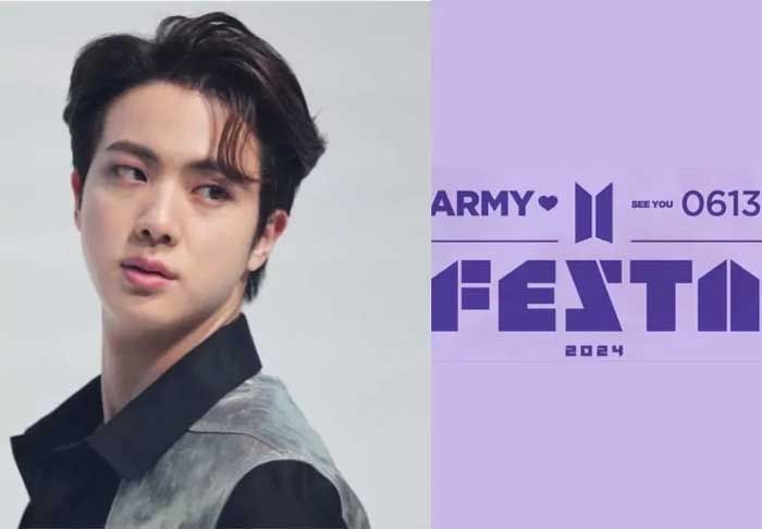 Jin BTS akan memberikan pelukan kepada para penggemarnya secara langsung.