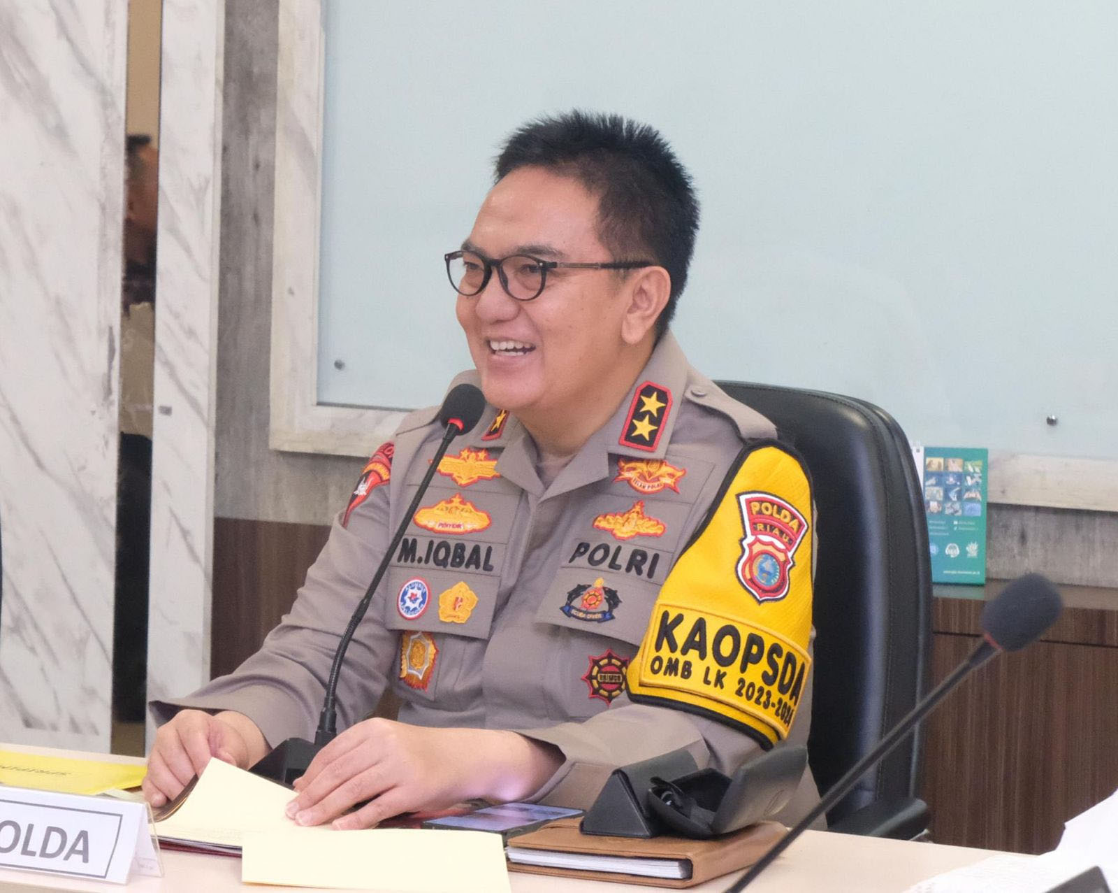 Kapolda Riau Irjen Pol Mohammad Iqbal.