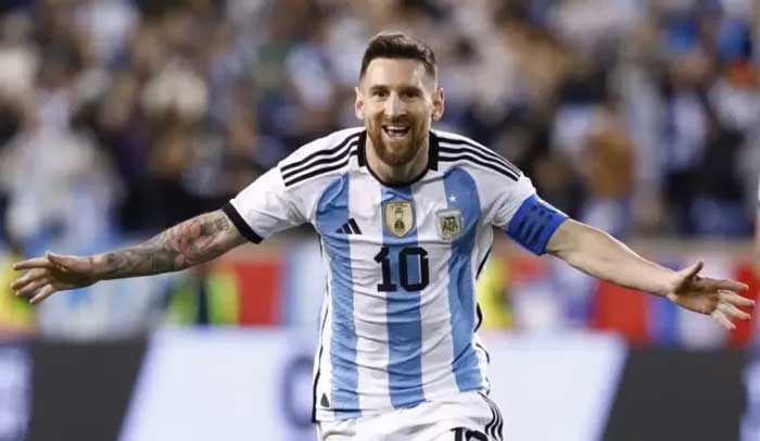 Potret Instagram Messi
