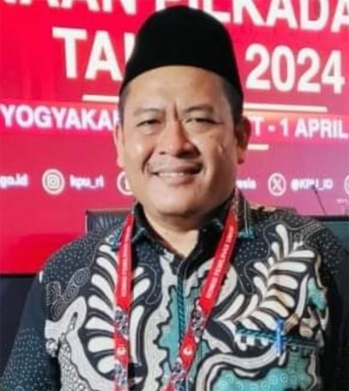 Ketua KPU Rohul Cepi Abdul Husen