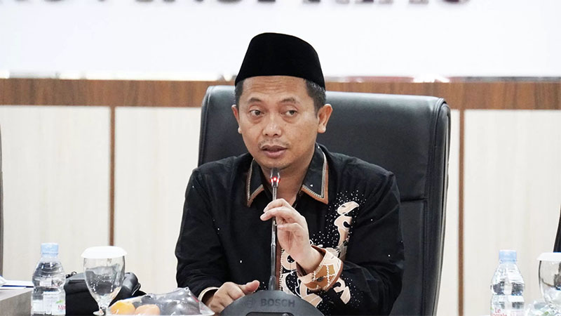 Anggota KPU Riau Divisi Sosialisasi, Pendidikan Pemilih, Partisipasi Masyarakat dan Sumber Daya Manusia (Sosdiklih Parmas dan SDM), Nugroho Noto Susanto SIP MSi