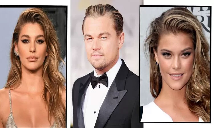 Leonardo diCaprio dengan mantan pacarnya.