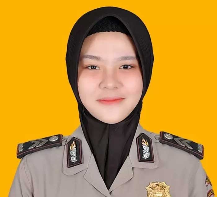 Briptu FN, yang membakar suaminya sesama anggota polisi, ditetapkan sebagai tersangka.