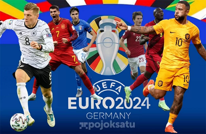 Jadwal Euro 2024, lengkap stasiun TV yang menyiarkan.