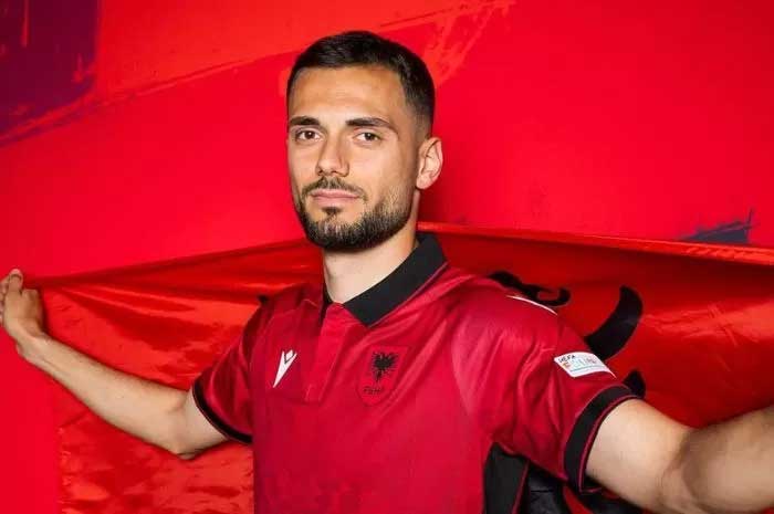 REKOR BARU: Nedim Bajrami jadi pencetak rekor gol tercepat sepanjang sejarah perhelatan Euro pada Euro 2024.