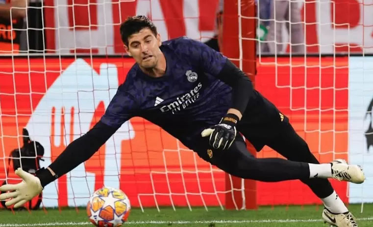 Thibaut Courtois, kiper legendaris Belgia, yang memilih absen di Euro 2024.