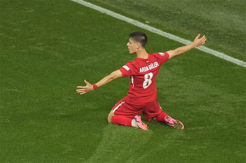 Arda Guler pecahkan rekor pencetak gol termuda dalam debutnya di Euro 2024