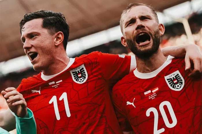 NERAKA: Grup D jadi grup neraka setelah tiga negara berpeluang lolos otomatis ke babak 16 besar Euro 2024.