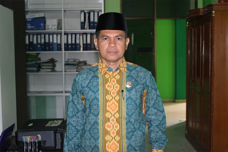 Plh Kepala Kantor Kementerian Agama Kabupaten Kampar H Dirhamsyah MSy