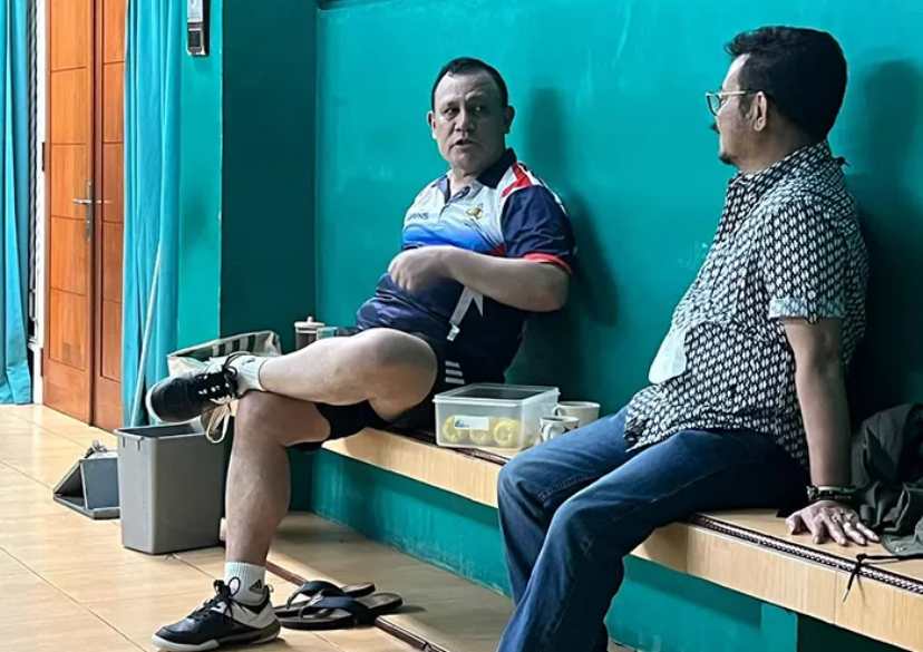Pertemuan Firli dengan SYL pada sebuah gelanggang olahraga (GOR) badminton beredar di media sosial beberapa waktu lalu.