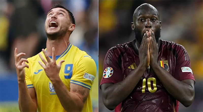 Duel penentuan Ukraina vs Belgia di laga terakhir Grup E Euro 2024 Jerman,