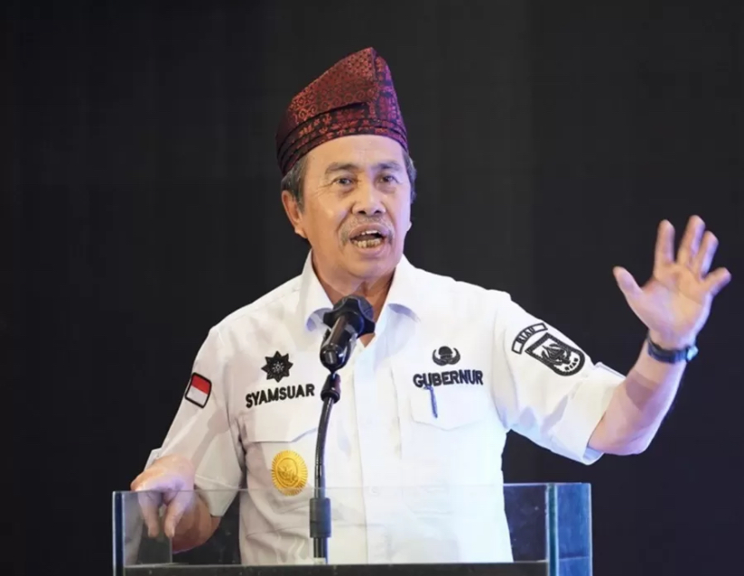 Mantan Gubernur Riau Syamsuar