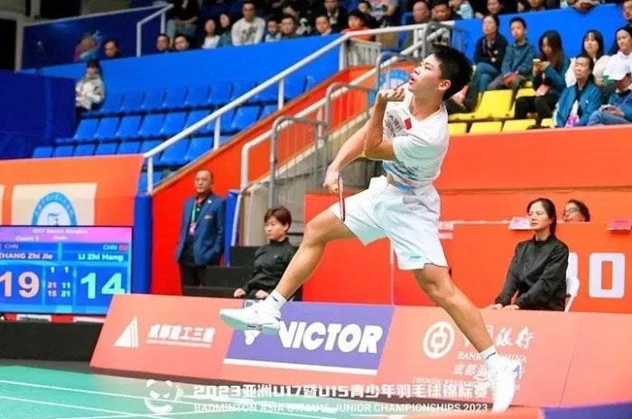 Zhang Zhi Jie, atlet bulu tangkis berbakat asal Cina meninggal dalam sebuah pertandingan di BACJ 2024.