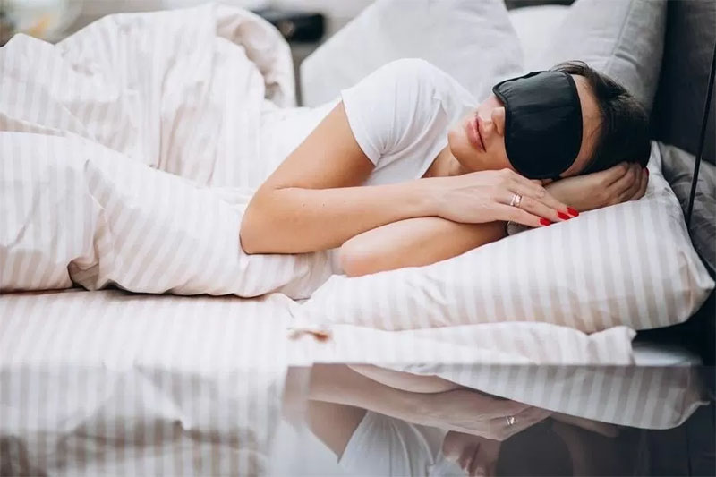 Ilustrasi sedang bermimpi saat tidur.