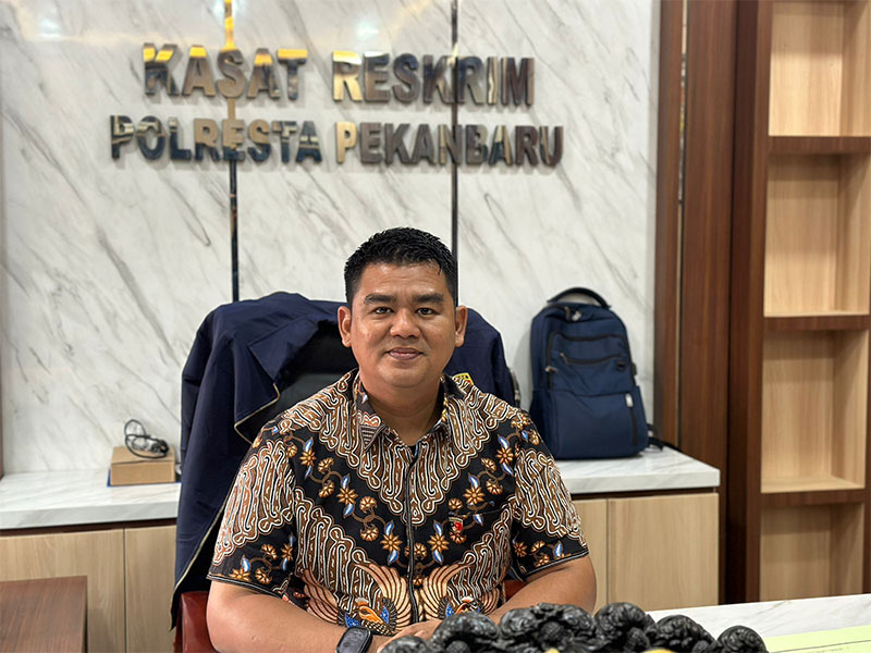 Kasat Reksrim Polresta Pekanbaru Kompol Bery Juana Putra.