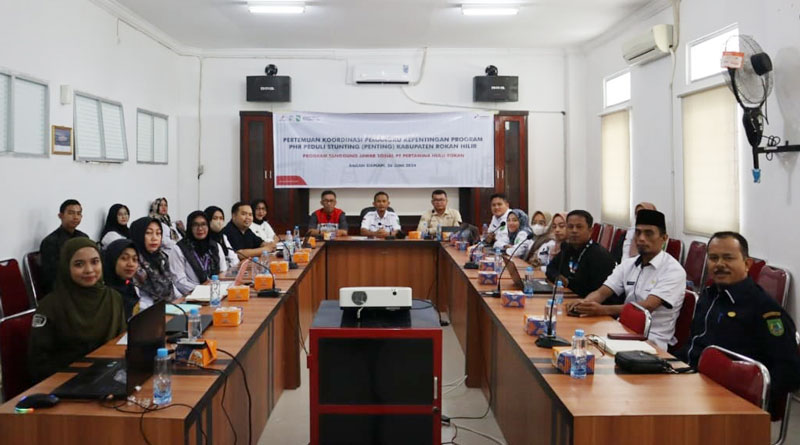 PT Pertamina Hulu Rokan bersama Perkumpulan Keluarga Berencana Indonesia (PKBI) Riaum melakukan pertemuan soal program PHR Peduli Pencegahan Tengkes di Kabupaten Rokan&nbsp;Hilir,&nbsp;kemarin.