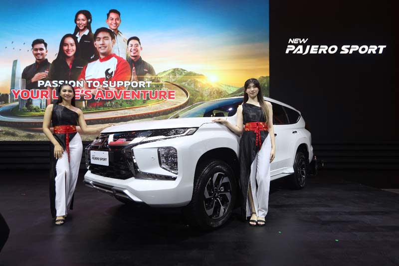 Salah satu produk unggulan Mitsubishi,  New Pajero Sport tampil di ajang GAIKINDO Indonesia International Auto Show (GIIAS) 2024.