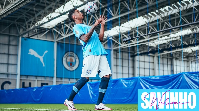Savinho dikontrak Manchester City 5 tahun dan diyakini bakal punya perean besar di tim besutan Pep Guardiola tersebut.