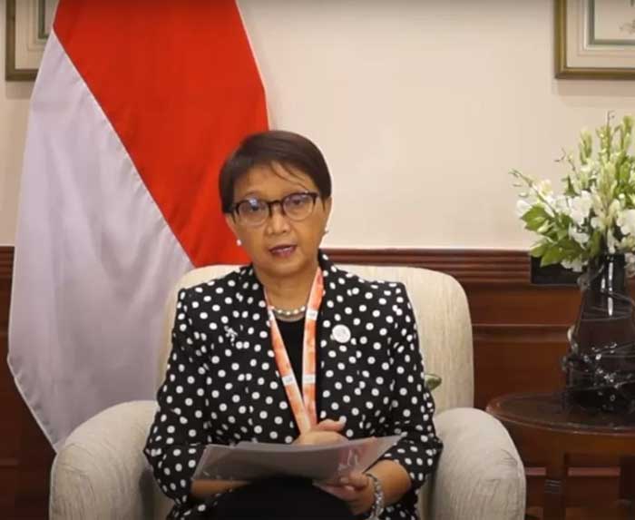 Menteri Luar Negeri RI Retno Marsudi mendesak Israel untuk segera mengakhiri pendudukan ilegal di wilayah Palestina.