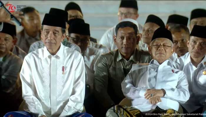 Presiden Joko Widodo (Jokowi) dan Wakil Presiden Ma