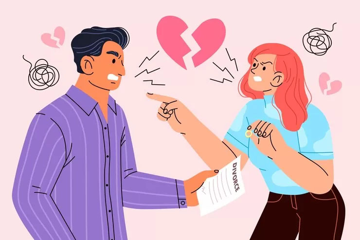Ilustrasi orang selingkuh