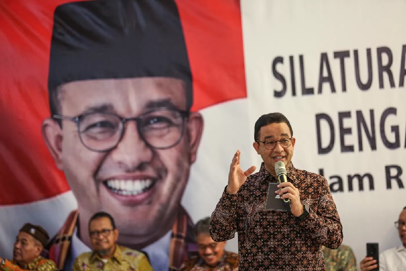 Mantan Gubernur DKI Jakarta, Anies Baswedan ramai di media sosial X.