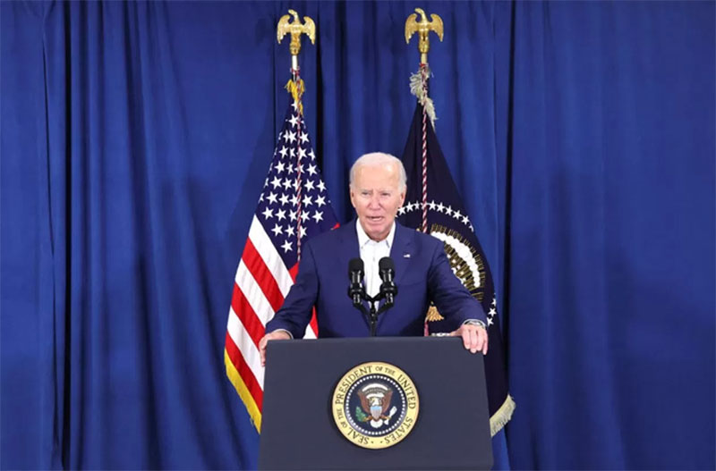 Presiden Amerika Serikat Joe Biden mengutarakan harapannya bahwa Iran akan menunda serangan balasan terhadap Israel.