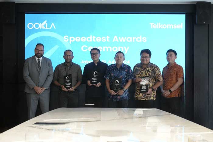Telkomsel kembali menorehkan prestasi bergengsi di tingkat global dengan meraih Ookla Speedtest Awards 2024 selama enam kali berturut-turut.