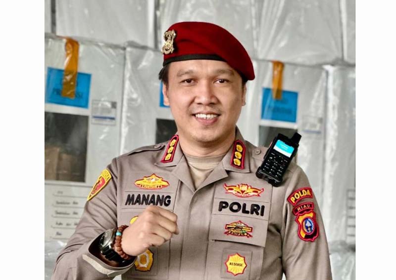 Dirnarkoba Polda Riau Kombes Pol Manang Soebeti
