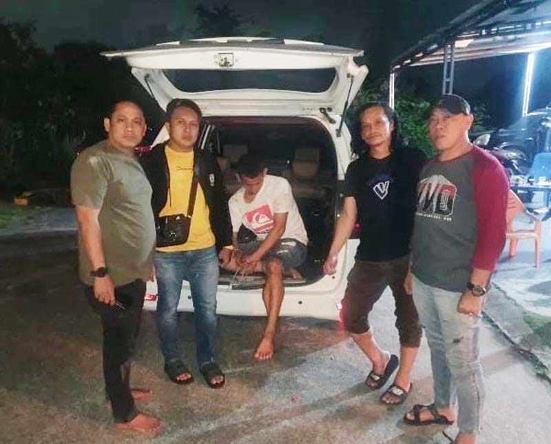 Petugas dari Resmob Jatanras Polda Riau menangkap YN (41), tersangka curanmor di sembilan TKP, baru-baru ini.