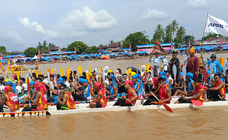 Sebanyak 4 jalur dari Kabupaten Kuansing yang disponsori oleh RAPP .