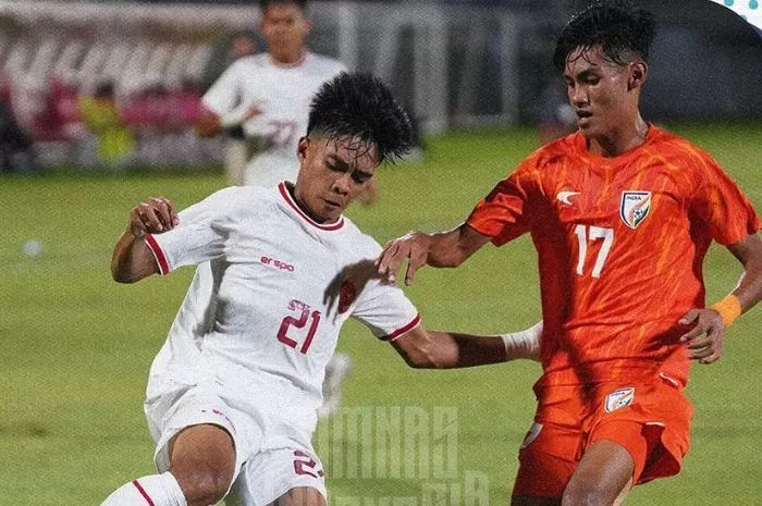 Timnas Indonesia U-17 kalah tipis dari India dalam laga uji coba jelang Kualifikasi Piala Asia U-17 2025.