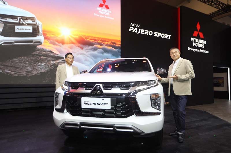 Mitsubishi New Pajero Sport saat ikut di ajang otomotif Gaikindo Indonesia Internasional Auto Show (GIIAS) 2024, belum lama ini.