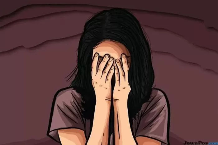 Ilustrasi pelecehan seksual.