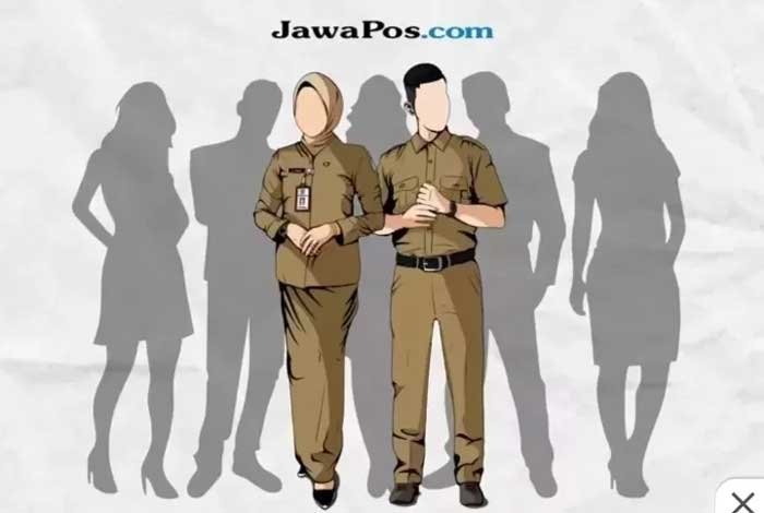 Ilustrasi pendaftaran seleksi CPNS.