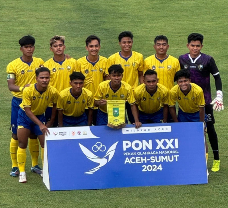 Skuad Kontingen Riau di PON XXI Aceh-Sumut