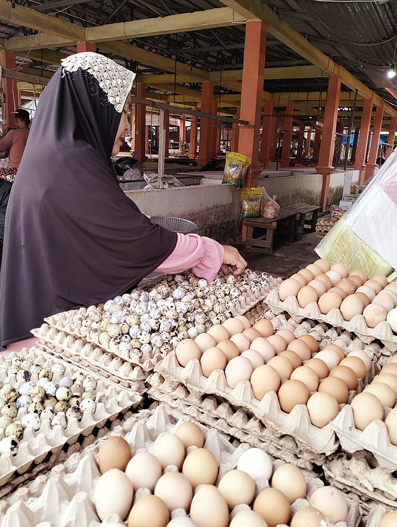 Harga telur puyuh di pasaran mulai naik, Kamis (5/9/2024).