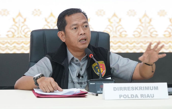 Dirkrimum Polda Riau Kombes Pol Asep Darmawan.