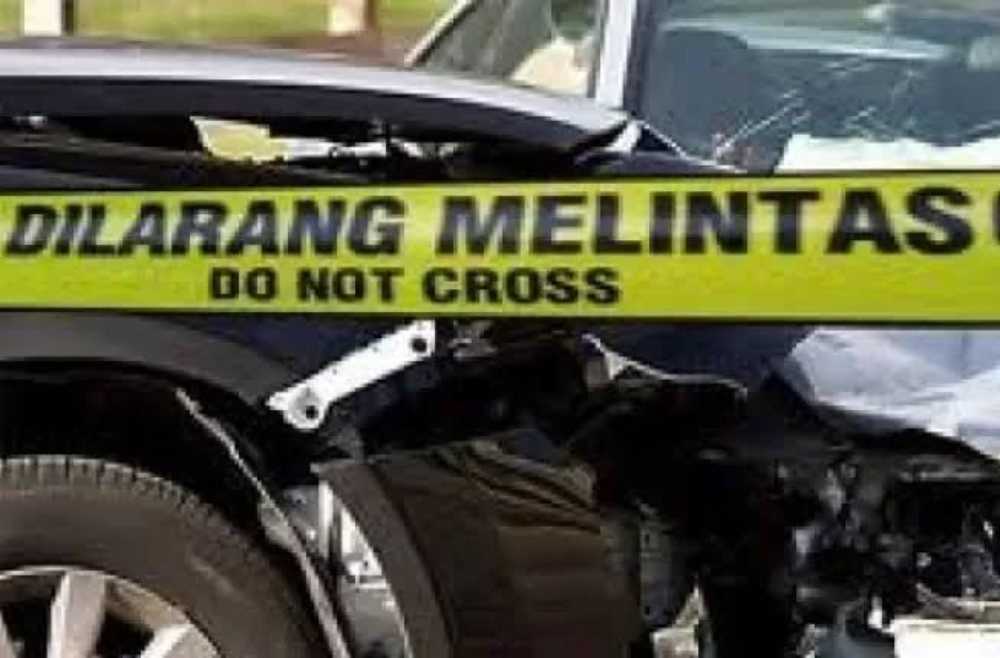 Ilustrasi kecelakaan di Jalan Tol Pekanbaru-Dumai.