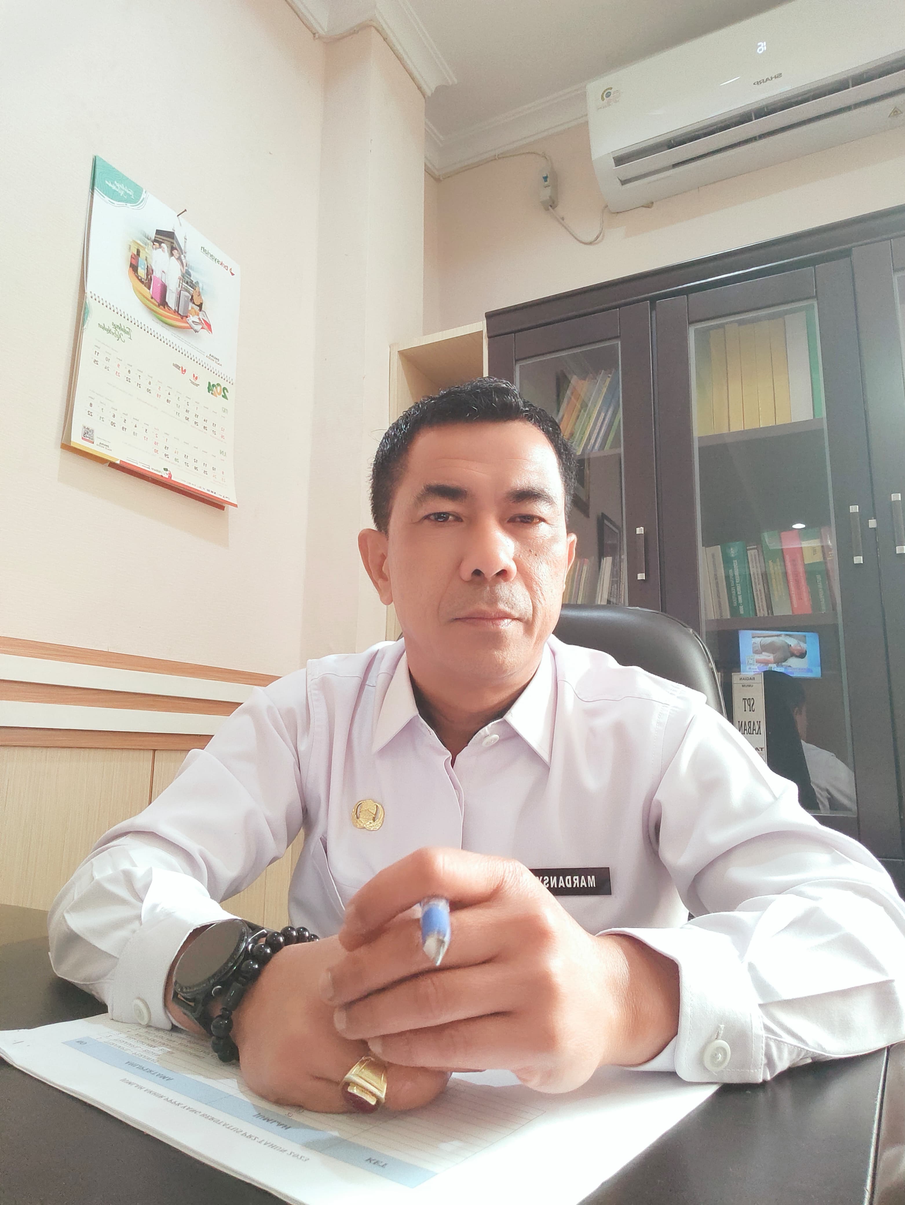 Kepala BKPP Kuansing, Mardansyah