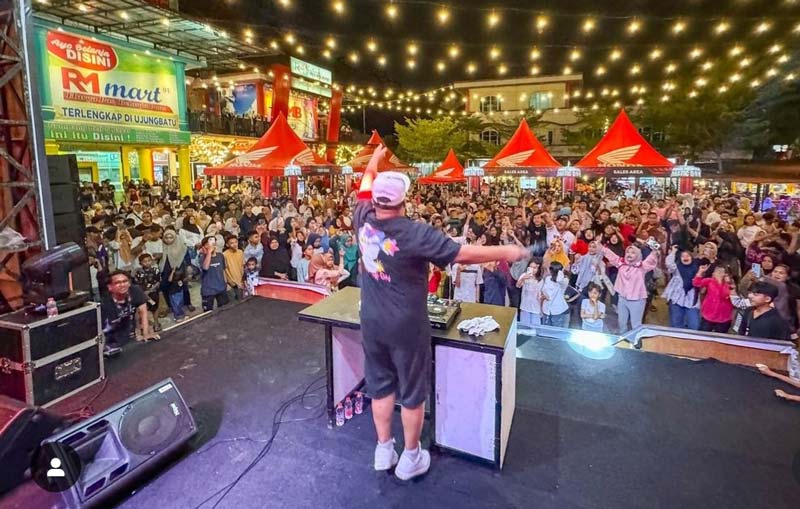 Honda Premium Matic Day berlangsung meriah di RM Mart Ujung Batu, Kabupaten Rokan Hulu.