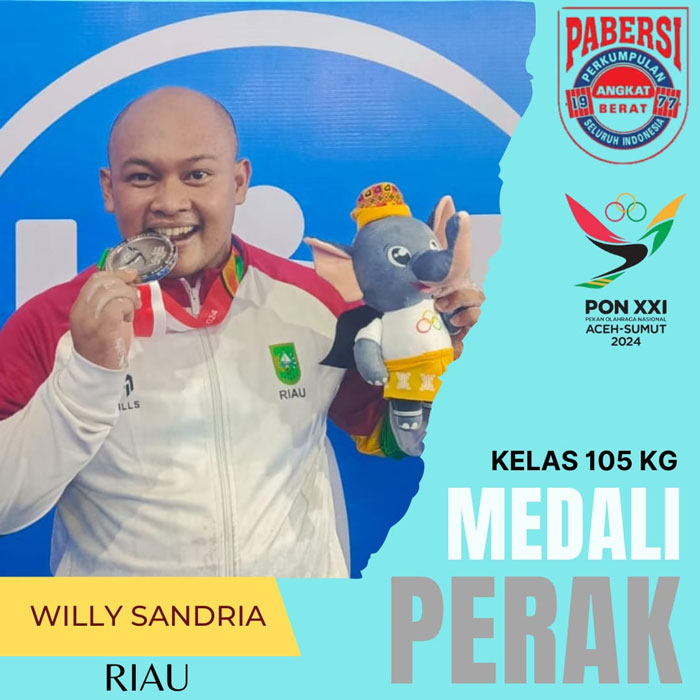 Lifter Riau Willy Sandria