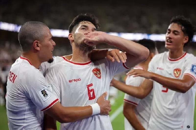 Sandy Walsh sah jadi pemilik gol Timnas Indonesia ke gawang Arab Saudi di putaran ketiga Kualifikasi Piala Dunia 2026.