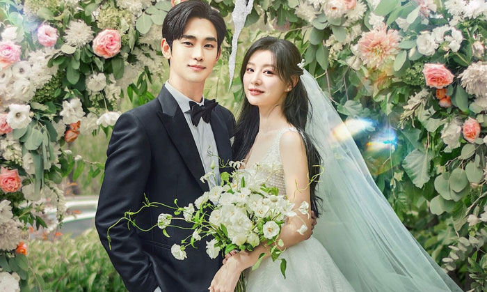 Drama Queen of Tears menjadi konten Korea yang paling banyak ditonton di platform Netflix. Dibintangi Kim Soo-Hyun (Baek Hyun-Woo) dan Kim Ji-Won (Hong Hae-In)