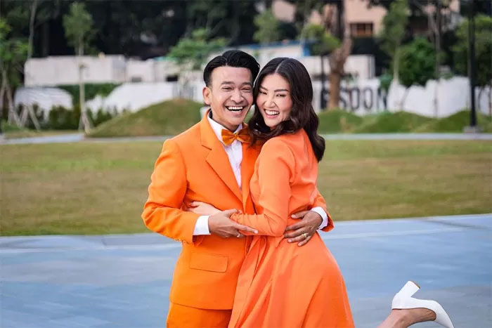 Ruben Onsu dan Sarwendah Tan saat masih jadi suami-istri. Sekarang mereka telah resmi bercerai.