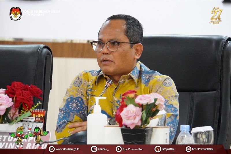 Ketua KPU Rusidi Rusdan