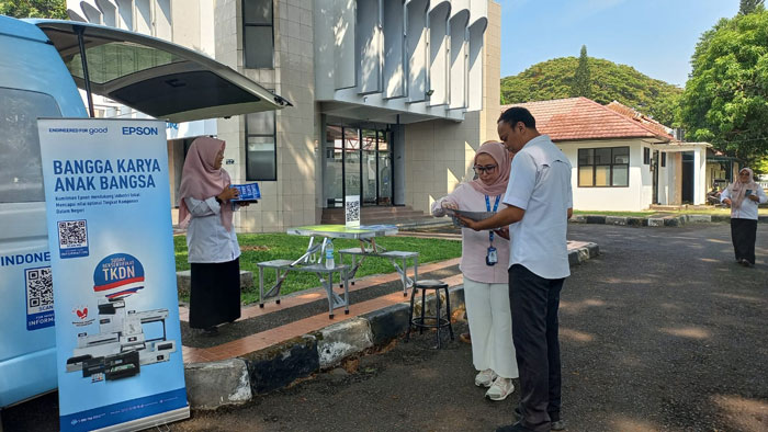 Peluncuran Business Inkjet Printer (BIJ) Caravan, yang berlangsung di Bulan Oktober 2024