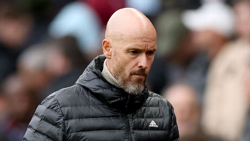 Manchester United di bawah asuhan Erik ten Hag bermain imbang 0-0 lawan Aston Villa di Premier League.
